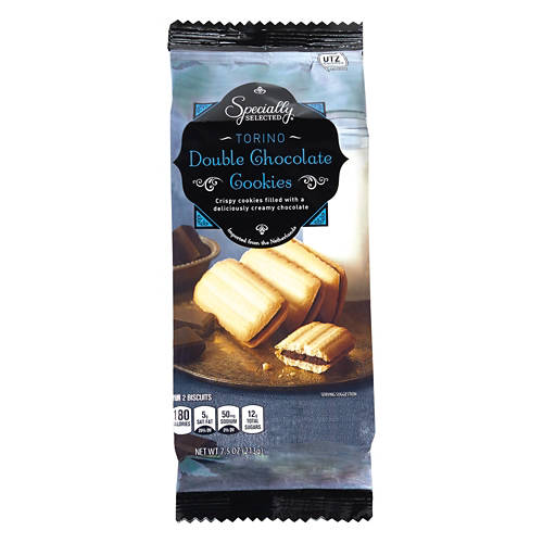 Specially Selected Torino Double Chocolate Cookies, 7.5 oz